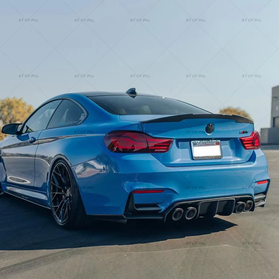 BMW車用カーボンファイバーライトブラックリアディフューザー,m3 BMW車用カーボンファイバーライトブラックリアディフューザー,m3