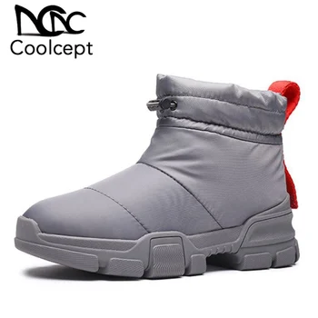 

CoolCept Winter Ankle Snow Boots For Women Keep Warm Cotton Shoes Women Thicken Fur Plush Casual Short Down Boots Size 35-39