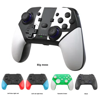 

Wireless Bluetooth Joystick for Switch Pro Game Joystick Controller for Switch Console with 6-Axis Handle Game USB Joystick