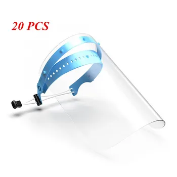 

Protective Full-Face Face Shield Anti-Fogging Dustproof Eye Head Protection with Adjustable Bracket Face Care Tool