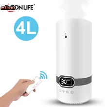  Top Fill 4L Humidifier Essential Oil Aroma Diffuser Cool Mist Ultrasonic Air Humidifier With Intelligent Remote Control 