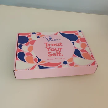 

Wholesale 1000pcs/lot custom printed high quality corrugated shipping mailer box colorful printing outside and inside gift boxes