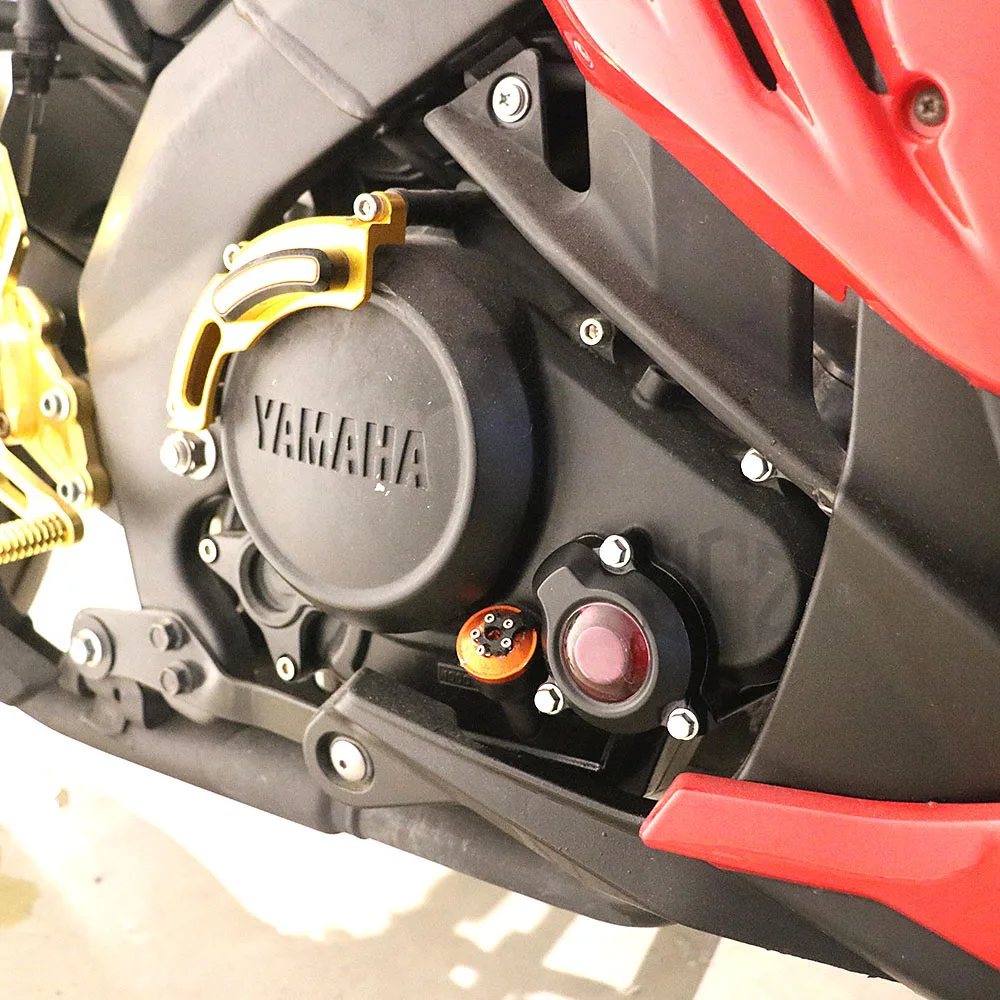 Мотоцикл АБС защита двигателя мотоцикла сбоку Защитная крышка для Yamaha Y15ZR LC150 EXCITER150 SNIPER150 MXKING150 R15 V3 MT15 FZ150 TFX150