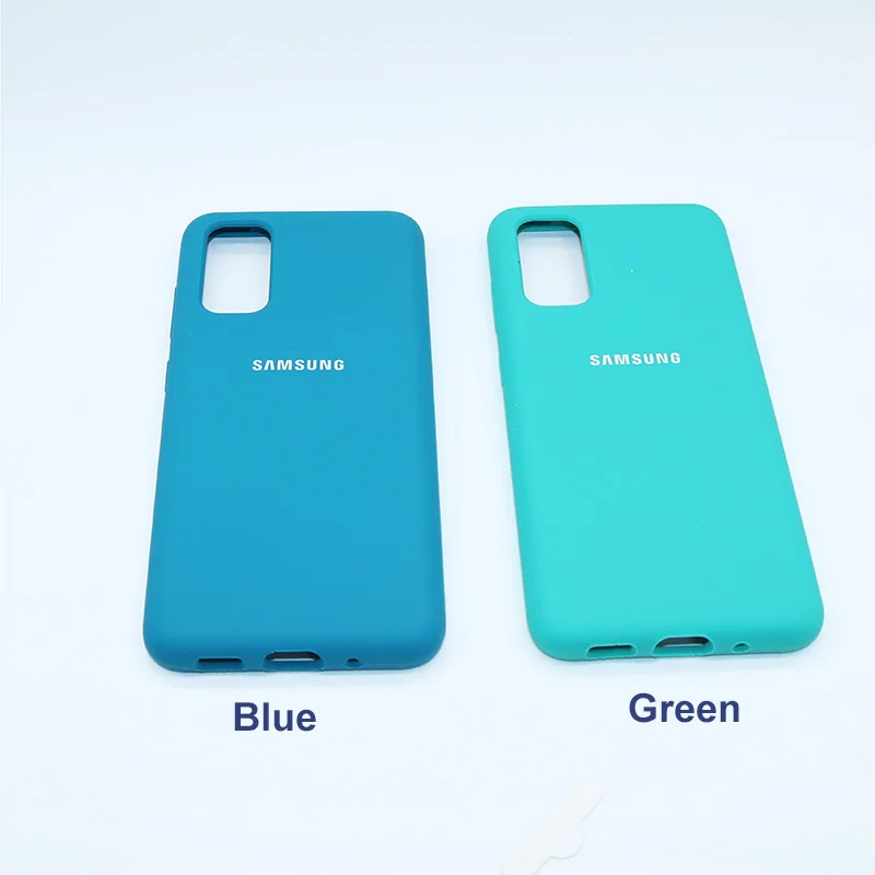 Оригинальный чехол для Samsung Galaxy S20 Plus/S20 Plus шелковистый силиконовый
