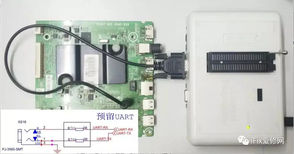 VGA Headphone 3.5mm and 2.5mm Plug For RT809F RT809H Programmer Solve Headphone Port To Look At Print And Swipe HDMI VGA Headphone Plug