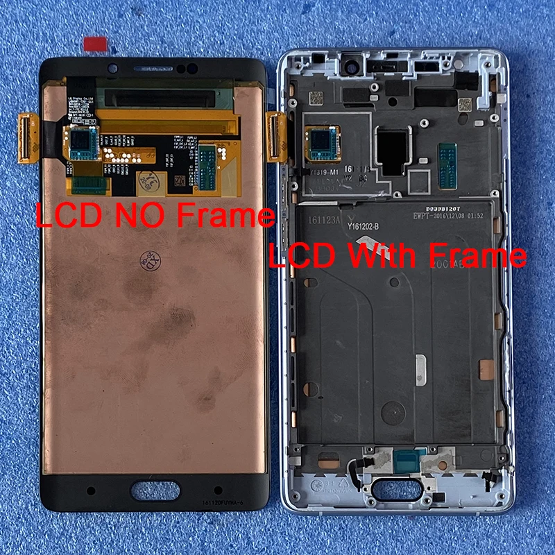 Оригинальный Amoled экран 5 7 дюйма для Xiaomi Note 2 Mi axisмеждународная ЖК дисплей +