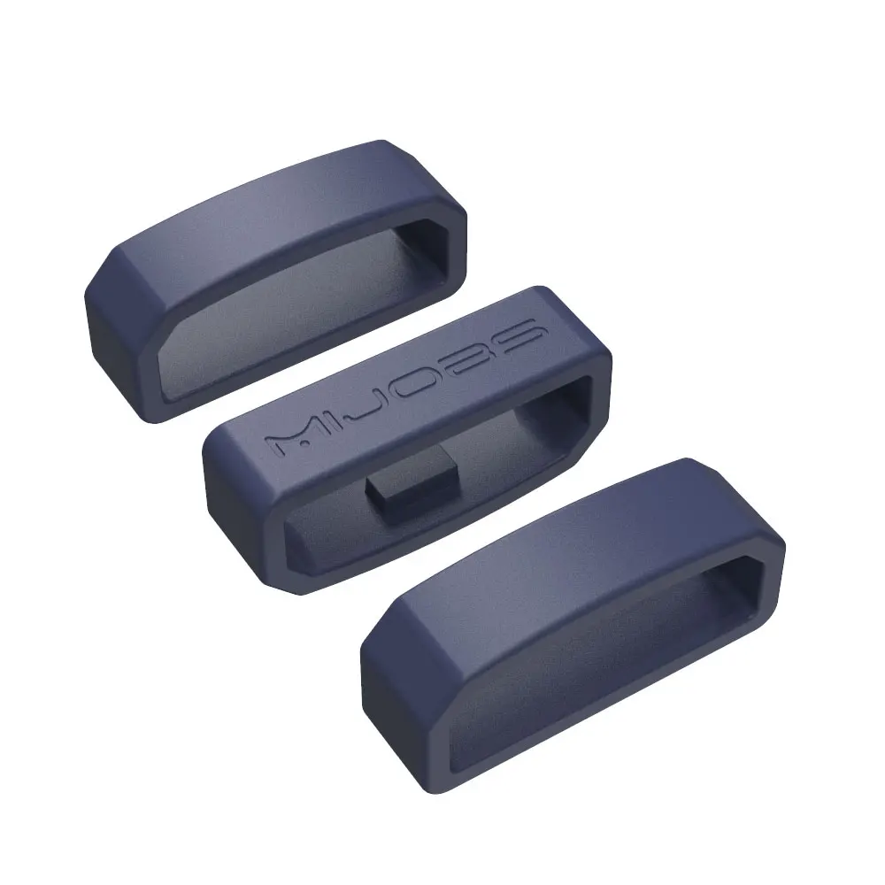 Set of 3 Rubber Retaining Rings for Fitness Tracker Wristbands