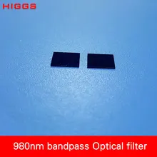 Высококачественный узкий полосовой 980nm оптический фильтр Windows два размера выбирают лазерные аксессуары для ресивера Настраиваемые