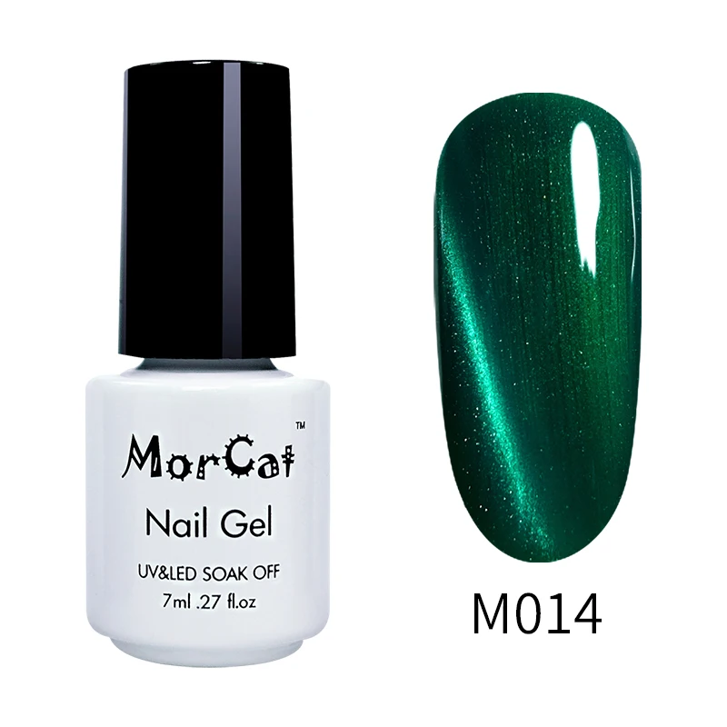 MorCat Гель-лак для ногтей 5D кошачий глаз УФ-гель для ногтей Хамелеон магнетический гель лак нужен магнит палочка Полупостоянный светодиодный гель - Цвет: M014