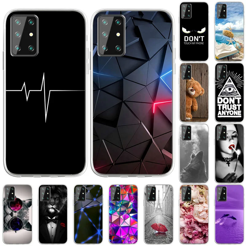 TPU Silicon Phone Case For Cubot X30 Fundas Cubot Power P20 P30 X19 X30 R11 Z100 Note 20 X 30 Coque Fashion Painted Print Cover cell phone belt pouch