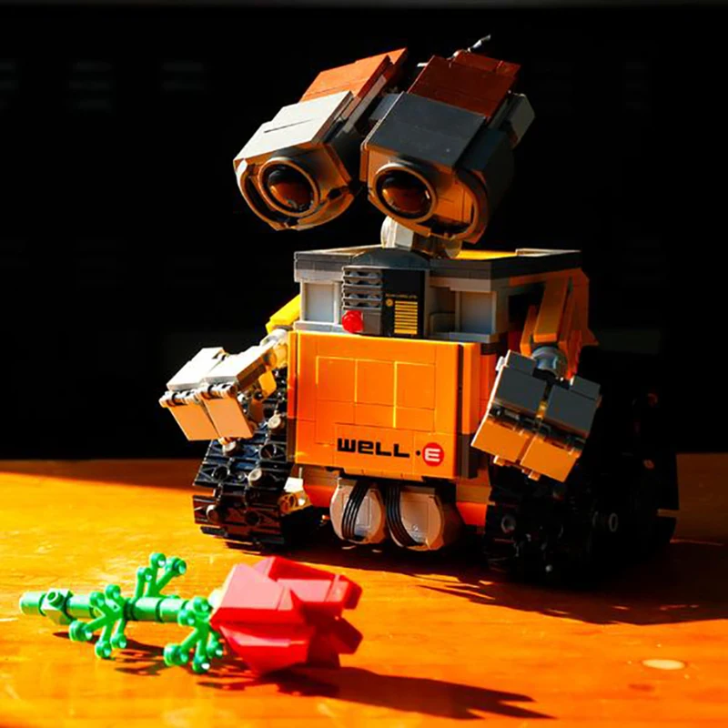 

Idea Robot Wall.E Movie Model Building Bricks Blocks Toys for Children Compatible legoinset 16003 21303 Robot Figures Model