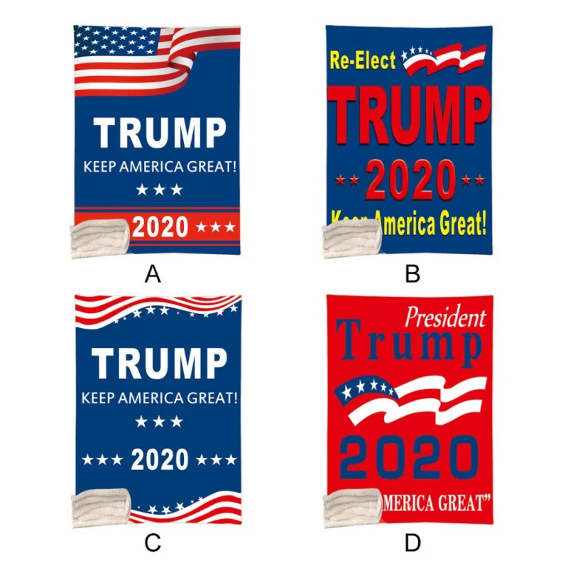 Одеяло 200X150 см с принтом Трамп, двустороннее мягкое плюшевое уютное покрывало, домашнее одеяло s для взрослых и детей