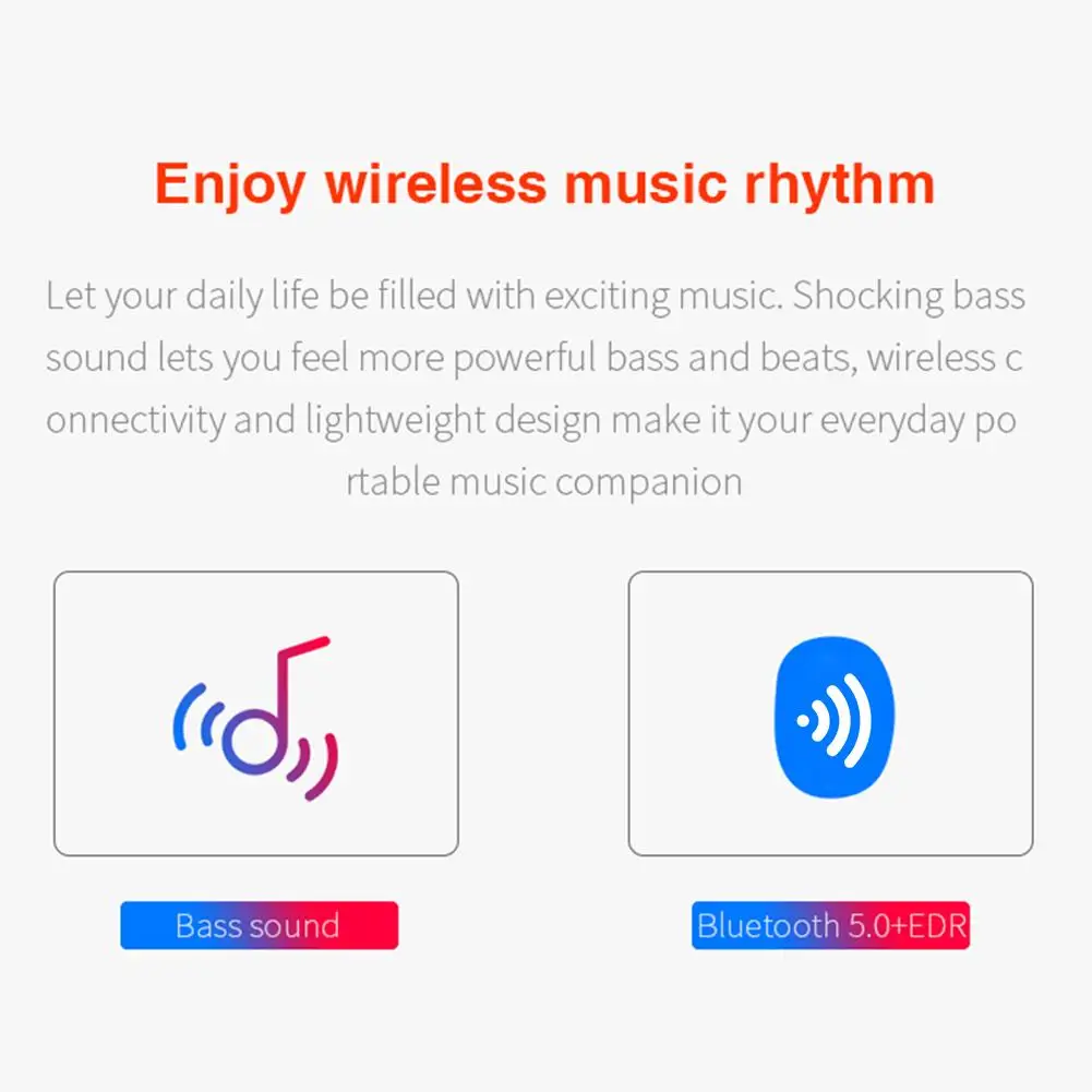 Q40, Bluetooth наушники, 5,0, тяжелый бас, стерео, бинауральные, истинные, беспроводные, спортивные, на шею, гарнитура, водонепроницаемые наушники
