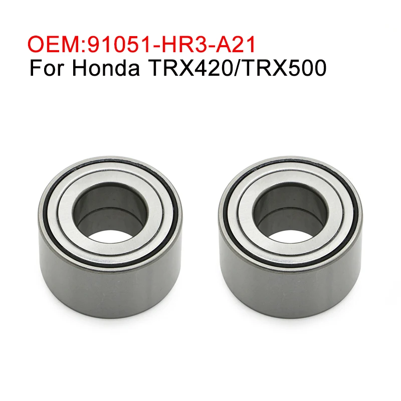 Wheel Hub Oil Seal Bearing Set Clutch Bearing Kit Front Wheel Bearing for Honda TRX420 TRX500