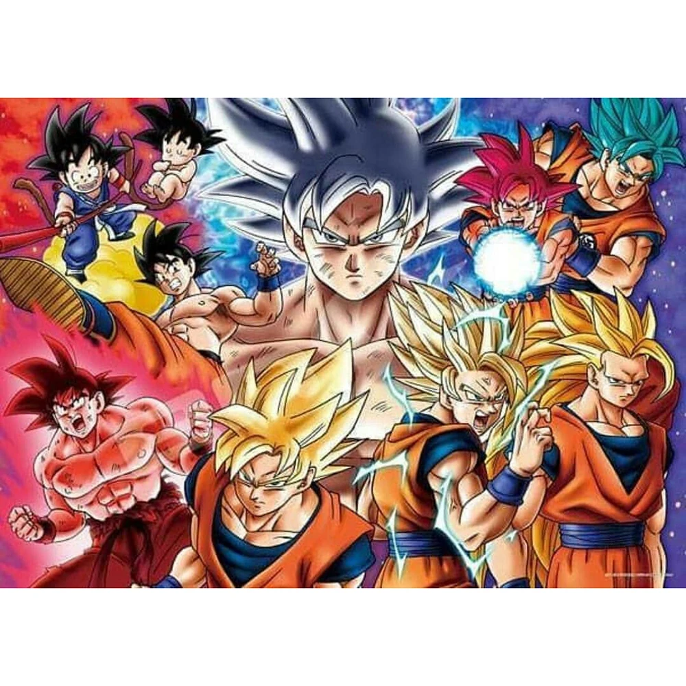 diy 5d mosaic full embroidery puzzle dragon ball painting with diamonds square round drill handicraft picture 副本