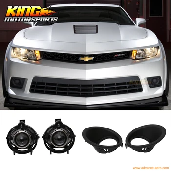 

Fit For 2014-2015 Chevy Camaro Front Projector Fog Light Lamp LH RH H11 12V 55W Clear Lens