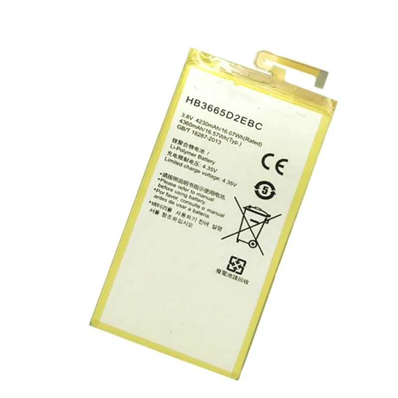 Westrock Hb3665D2Ebc Batteria 4230Mah Batteria Di Backup Per Huawei P8Max P8 Max Telefono Cellulare