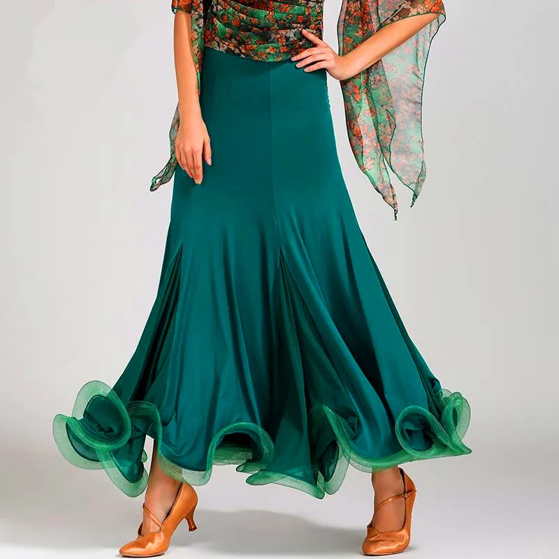 Costumi Danza Del Ventre Gonna Raso Laterale Divisa Gonna - Foto 10