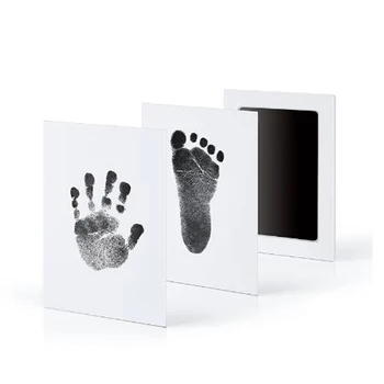 

Baby Handprint Footprint Inkless Non-Toxic Touch Ink Pad DIY Photo Frame Girl/Boy Newborn Baby Gift Decoration