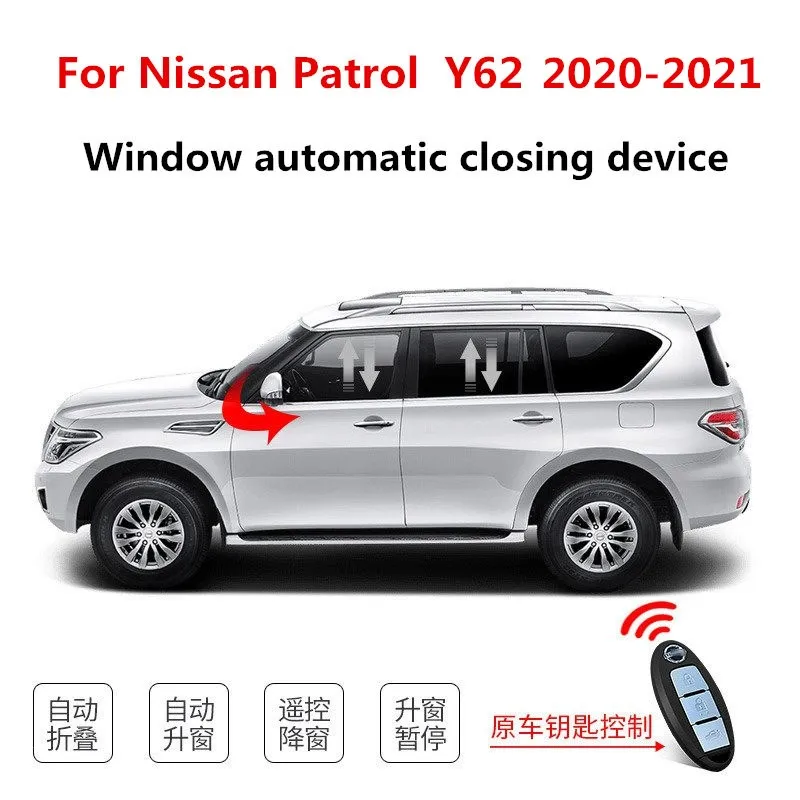 

Оконное автоматическое закрывающее устройство для Nissan патруль Y62 2020-2021, модификация оконного регулятора Y62 CWindow