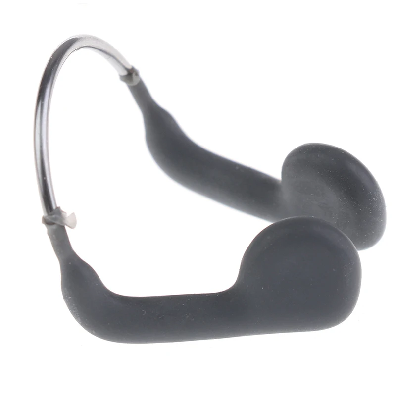 Soft Silicone Swimming Nose Clip Durable No-skid Adjustable Stainless Steel Wire for Swimming Diving Sports Accessories