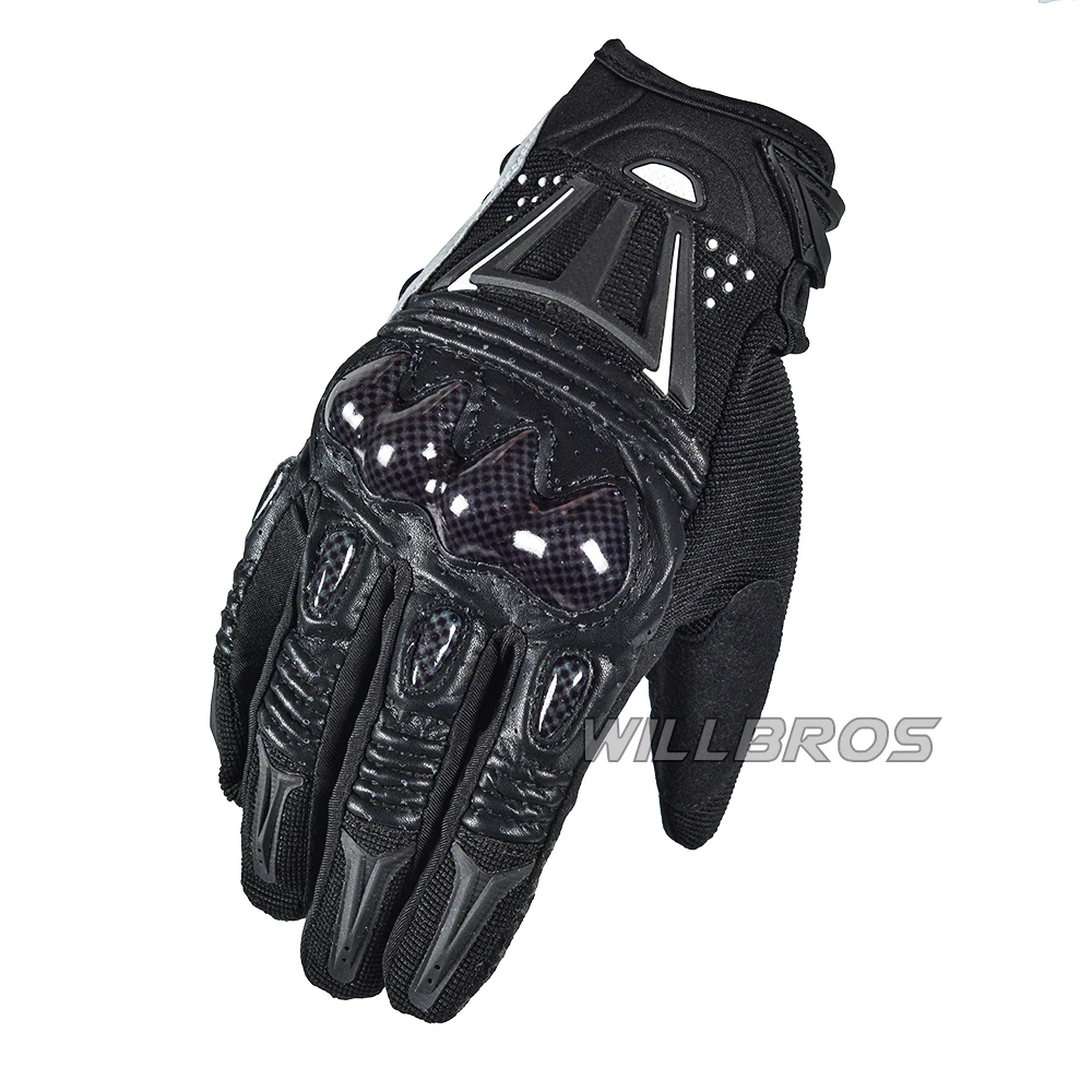 Delicati Guanti Bomber Volpe Mx Bmx Dirt Bike Guantes Motocross Mountain Bike Riding Ciclismo Moto Enduro Leather Luvas Mens