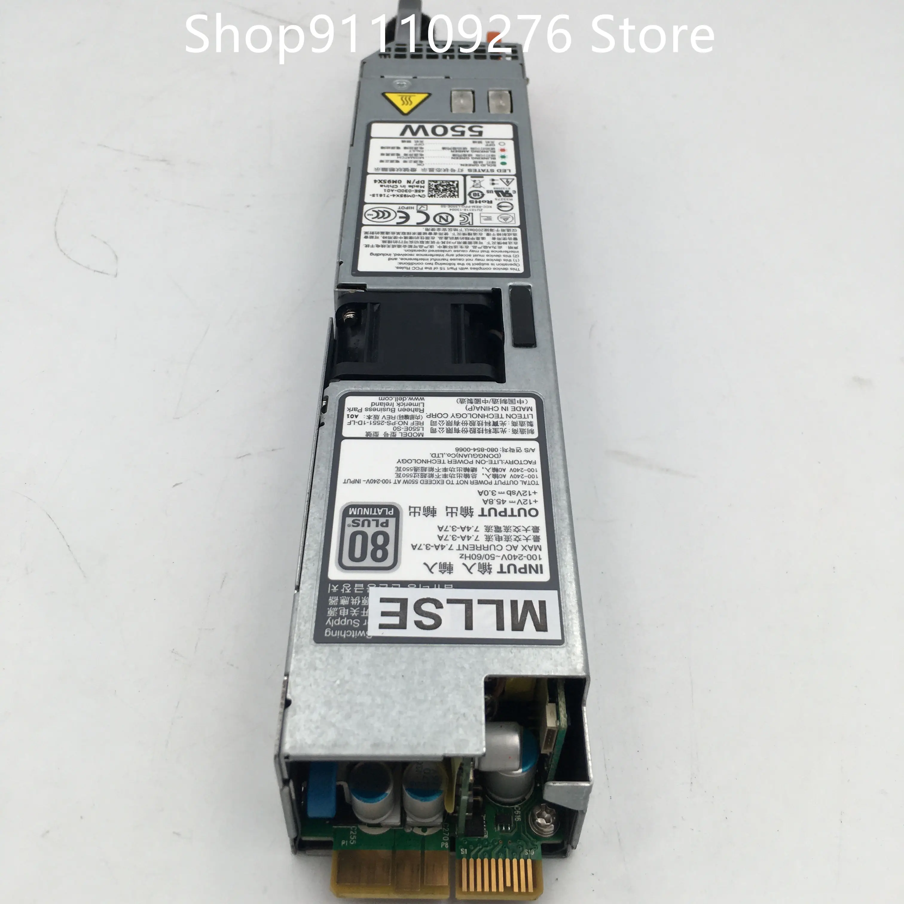 Fuente 550W 80 Platino Dell PowerEdge R320 R420 Usada Fuente De Alimentaci&oacute;n Dell PowerEdge R320/R420 550W 80 Platino - Modelo D33R2, Usado Pero Funcional Fuente Alimentaci&oacute;n Dell PowerEdge
