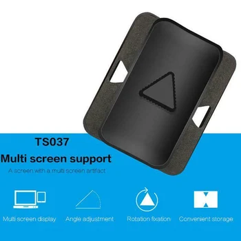 

New Multi-screen Support Laptop Side Mount Tablet Bracket Dual Triple Monitor Clip Holder