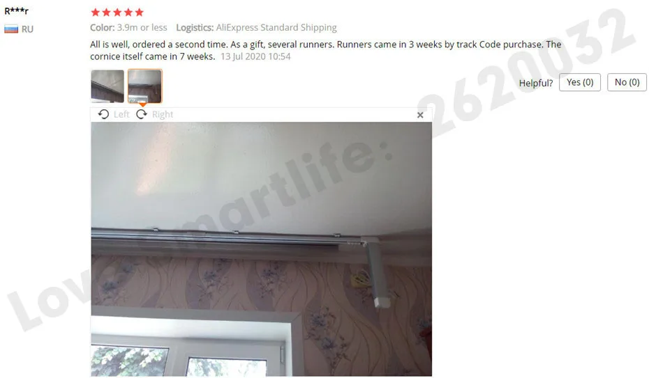 Super Silent Electric Curtain Track+Aqara Zigbee Motor,MI Home Home App Apple Homekit,Mijia Smart Curtain Rails Control System,work with xiaomi Hub, Apple Siri Voice Control-10