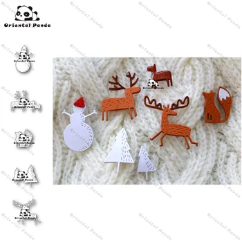 

New Dies 2020 Small animals Metal Cutting Dies diy Dies photo album cutting dies Scrapbooking Stencil Die Cuts Card Making