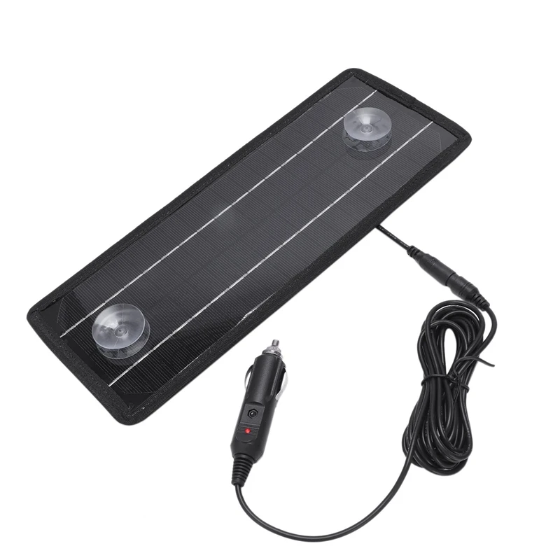 12V 4,5 W Портативный Мощность Панели солнечные Батарея Зарядное устройство для машине мотоцикле лодке