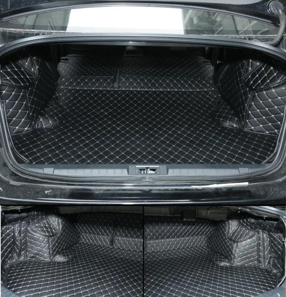 Кожаный коврик для багажника автомобиля Carg Liner Subaru Legacy 2015 2016 2017 2018 2019 B4 ковер