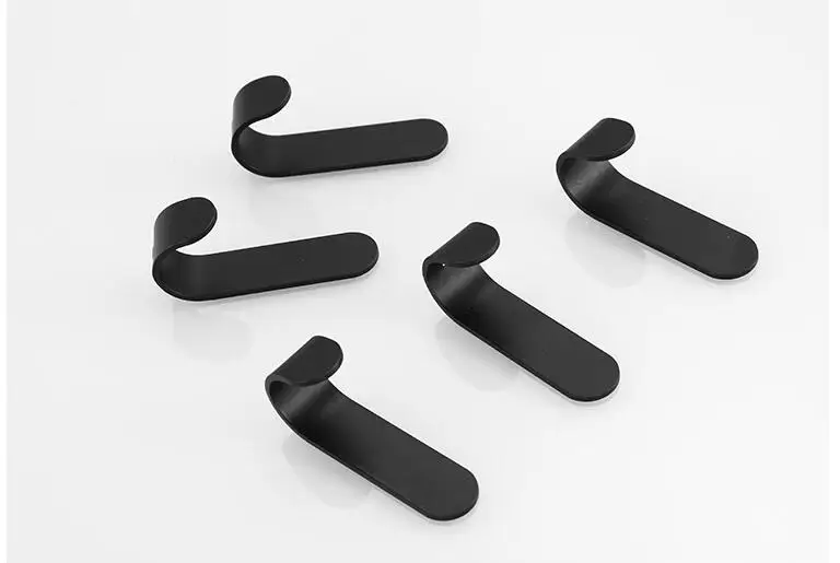 Crochet En Tissu Cintre Noir Crochet Mural Sans Clou Clé Manteau Sac Chapeau Cintre Aluminium Robe Crochet Maison Salle De Bain 5 Pièces 21 Crochet En Tissu Cintre Noir Crochet Mural Sans Clou Clé Manteau Sac Chapeau Cintre Aluminium Robe Crochet Maison Salle De Bain 5 Pièces -Promos Gout Cuisine Boutique