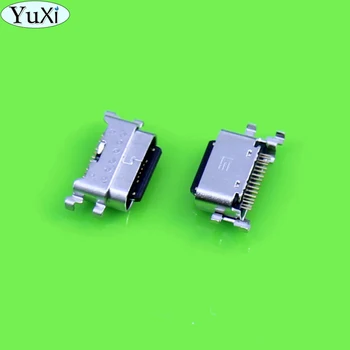 

YuXi Micro USB JACK 3.1 Type-C 16pin for Xiaomi mix 5X Mi A1 female connector For Mobile Phone Charging port Charging Socket