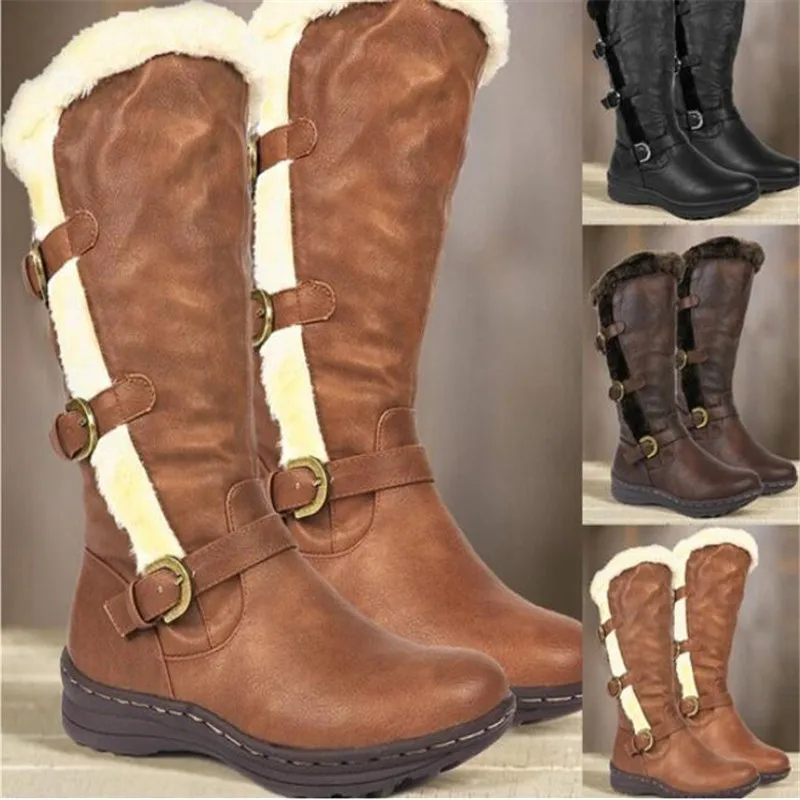 BBZAI/Новая модель; Femmes Bottes; обувь высшего качества; женские модные теплые ботинки; туфли-лодочки; женские ботинки с круглым носком; размеры США 3-16; 17