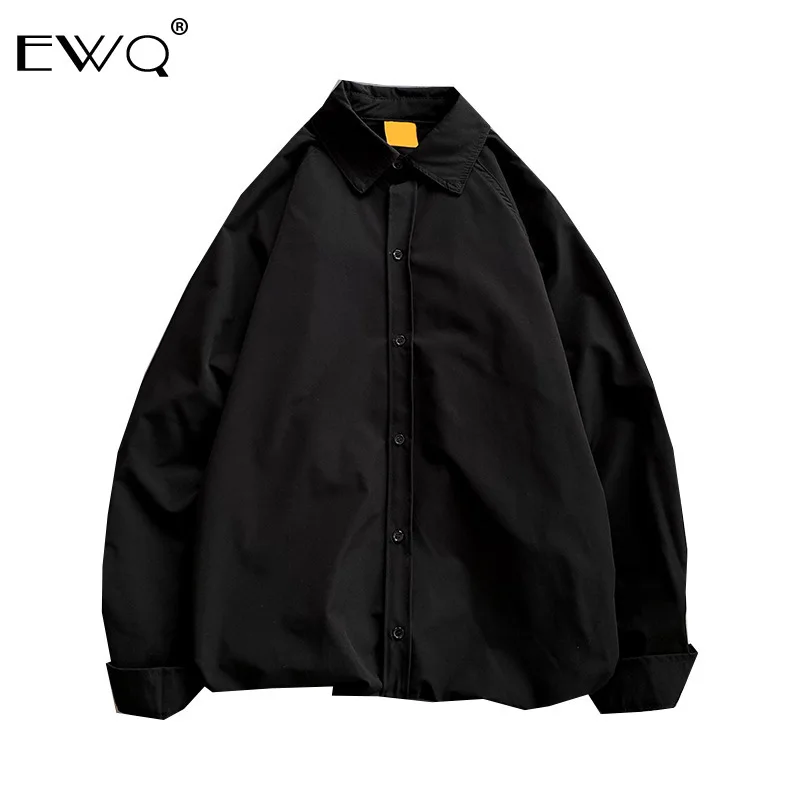 

EWQ / Men's Clothing 2020 Spring New Shirt For Male Long Sleeve Trend Handsome All-match Low Price Tops For Men And Women 9Y283