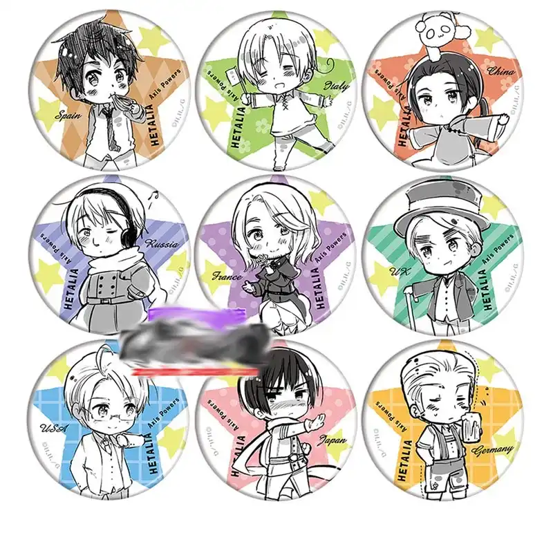 Get 9pcs Anime Hetalia Axis Powers Pins Japan Cartoon Cosplay Badge Brooch Collectible Pin Backpack Bags Collection Accessories Aliexpress Desktop Wallpaper Get Wallpaper 9pcs Anime Hetalia Axis Powers Pins Japan Cartoon Cosplay Badge Brooch Collectible Pin Backpack Bags Collection Accessories Aliexpress For iPhone Free