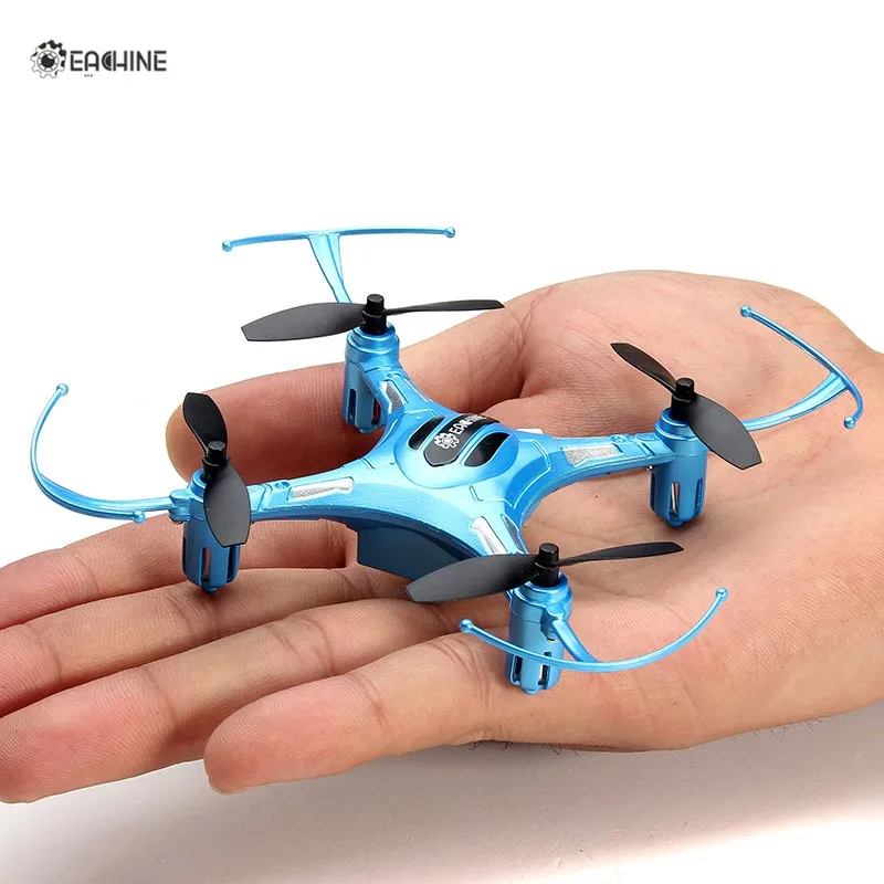 Eachine H8S 3D Mini Inverted Flight 2.4G 4CH 6A xis One Key Return Blue/Green Mode 2 RC Drone Quadcopter RTF Biue Green