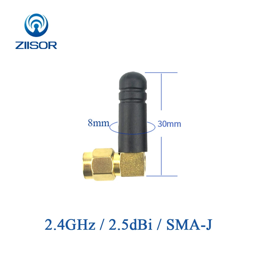 2 4GHz Router Antenna WIFI Mini copper 2 4G Antenna Super Short Omni Antena SMA Male 2
