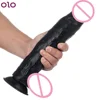 28*5CM Huge Black Dildo Strapon Big Penis with Suction Cup Sex Toys for Women Thick Giant Anal Butt Plug Realistic Dildos 1