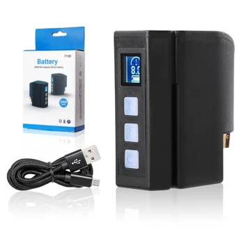 

High Quality Mini Tattoo Wireless Power 2400mA LCD Display RCA Or DC Connection For Tattoo Machine Pen Free Shipping