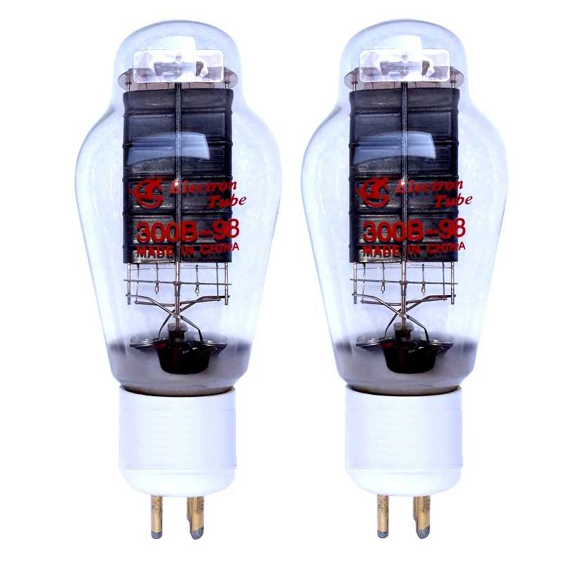 Shuguang-amplificador de Audio de alta fidelidad 300B-98, nuevo, 2 uds., Blanco/rojo (300BS-B,300B-T,WE300B)