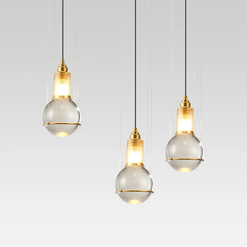 

Modern Pendant Lights Black Glass Ball Pendant Lamp Long Line Hanging Lamp For Kitchen Living Room Nordic Globe Light Fixtures