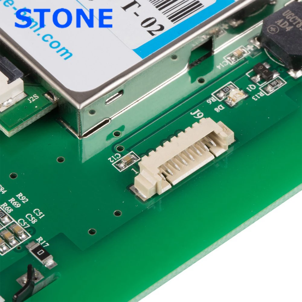 7 inch HMI Serial LCD Display Module with Program + Touch Screen for Equipment Control Panel STVC070WT-01