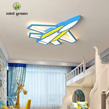 

Creative aircraft chandeliers ceiling For Children's room baby Bedroom modern chandelier Home Decoration led chandelier lighting