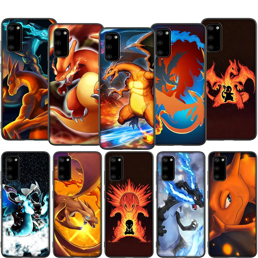 Lavaza Charizard Soft Case for Samsung Note A3 A5 A6 A7 A8 A9 A10s A20s A30s A40s A50s 10 A70 8 9 J6 Plus | Мобильные телефоны и