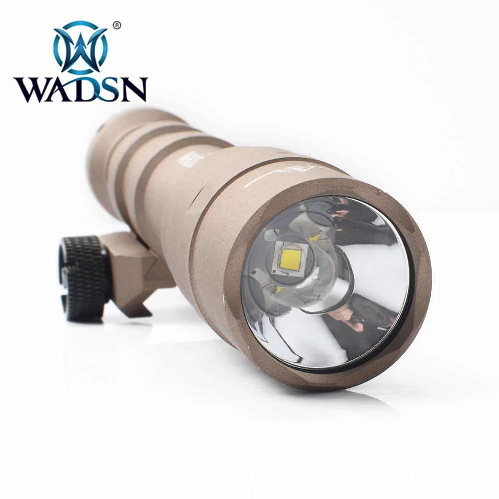 Wadsn Lanterna Tática Duplo Combustível Led Scout Luz 1400 Lumens Airsoft Tochas Milstd-1913 Rails Arma Luzes Wd04001 M600df 20 Wadsn lanterna tática m600df duplo combustível led