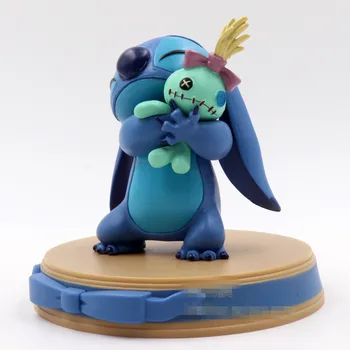 

New Disney Lilo & Stitch Stitch Doll Statue Car Decoration GK Action Figure Collection Model Toy Birthday Present M5152