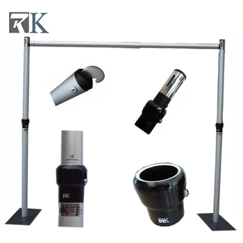 

portable stage backdrop pipe and drape hardware wedding event pillar