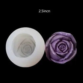 

Rose Ice Tray Mold Reusable Food Grade Silicone Flower Epoxy Resin Mold Crafts